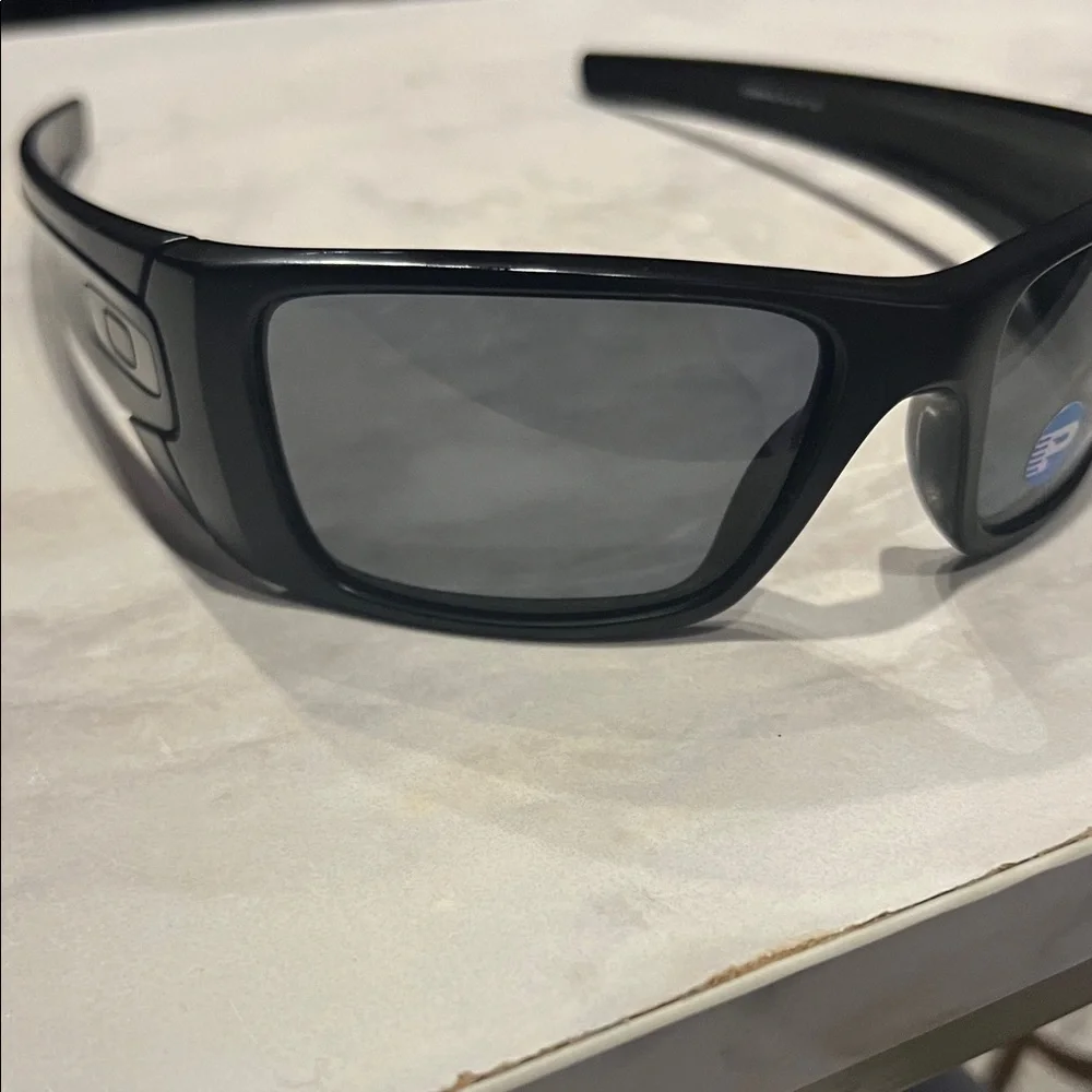Polarized Oakley Black Frame Fuel Cell Sunglasses